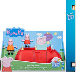 Παιχνιδολαμπάδα Peppa Pig Family Red Car για 3+ Ετών Hasbro