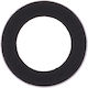 Camera Lens Glass Black for Redmi 4a