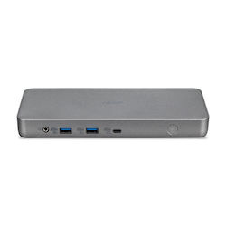 Acer D501 Dock Stație de andocare cu HDMI/DisplayPort 4K PD Ethernet și conexiune 3 monitoare Gri