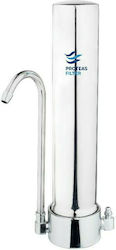 Proteas Filter Countertop Water Filter System Slim Line PFC-SL-IN with 10" Replacement Filter Doulton Ultracarb 0,5μm 570