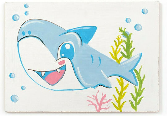 Parisis Decorativ Pentru Stolisirea Botezului Baby Shark 24x17cm ZPR950