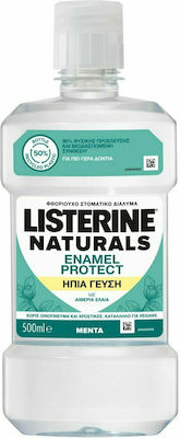 Listerine Naturals Enamel Protect Soluție Bucală 500ml