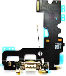 Flex Cable with Charging port in White colour for iPhone 7 Flex Cable with Charging port in White colour for iPhone 7