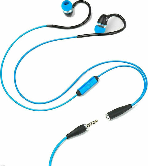 Jlab Fit Sport In-Ear Freihändig Kopfhörer mit Stecker 3.5mm Hellblau