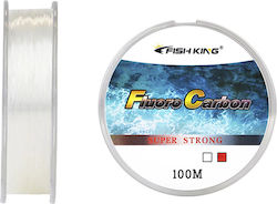 FISH-0037 Πετονιά Ψαρέματος Fluorocarbon Διάφανη 100m / 0.30mm / 7.14kg