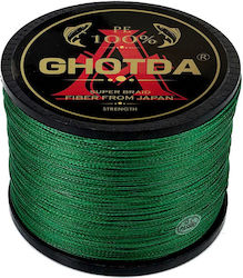 Ghotda Fish-0040 Νήμα Ψαρέματος Τετράκλωνο Πράσινο 18lb 0.16mm 1000m