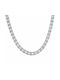 Blend Chain Silber Silber 8MM 316L Edelstahl Halskette 60 cm