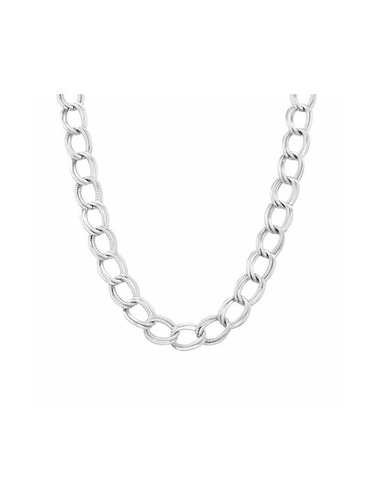 Gamora Chain Silver 8MM Chain neck chain stainless steel 316L 60 cm