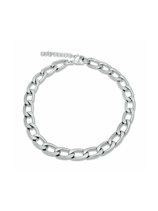 Avalon Silver Bracelet 7MM Βραχιόλι από ανοξείδωτο ατσάλι 316L 21-22 cm