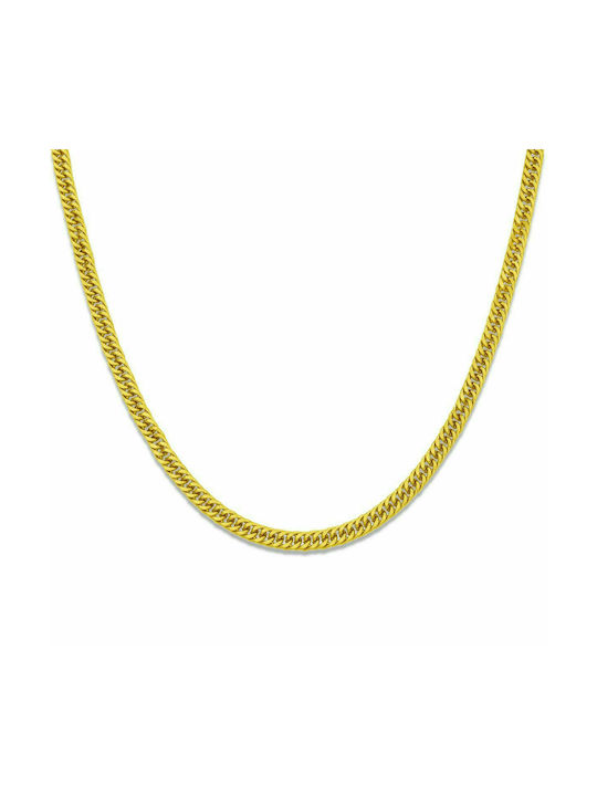 Modestia Chain Gold 6MM Stainless steel neck chain 316L 45 cm