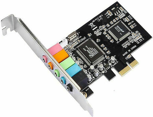 Microconnect ​Interior PCI Express 5.1 Sound Card Silver (CMI 8738)