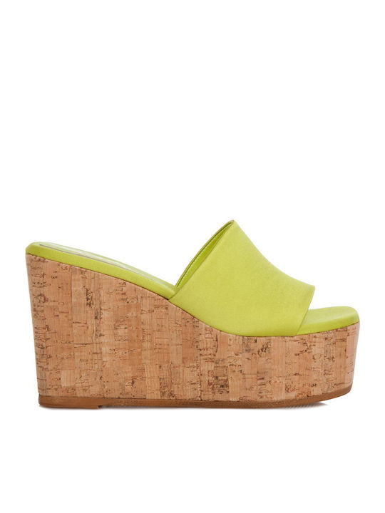 Sante Platforme Dama În Tip Slip On Verde