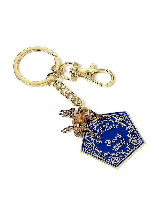 The Noble Collection Ключодържател Chocolate Frog от Метал Кафяв