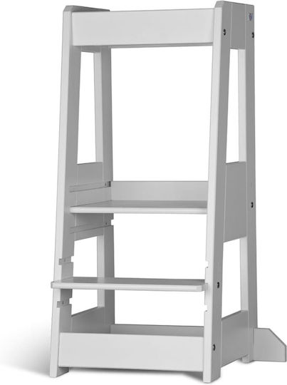 Felix Learning Tower made of Wood White Tissi