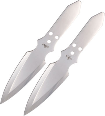 Amont Third Knife Silver with Blade made of Stainless Steel in Sheath