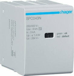 Hager Ersatzpatrone T3 Monopolar 3kA SPC043N Hager Ersatzpatrone T3 Monopolar 3kA SPC043N