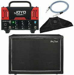 Joyo Jackman II Amplifier Head for Electric Guitar 20W Bundle Black