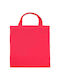 Jassz 3842-SH Βαμβακερή Τσάντα για Ψώνια σε Κόκκινο χρώμα