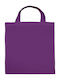 Jassz 3842-SH Cotton Shopping Bag in Purple color