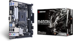 Biostar B450NH rev. 1.0 Motherboard Mini ITX με AMD AM4 Socket