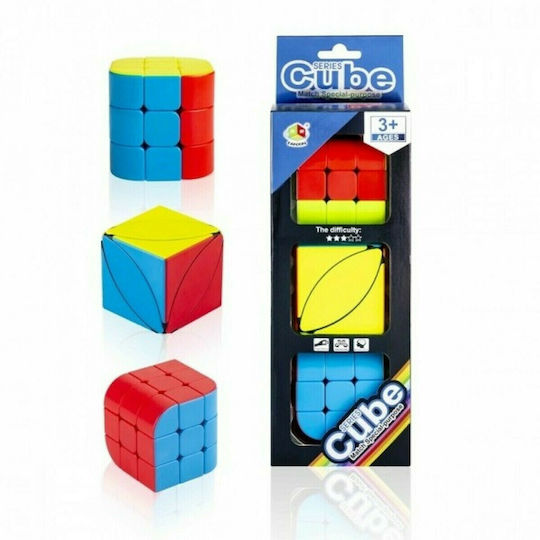 Cube Series Куб за Скорост 3x3 за 2-8 Години FX7781 3бр