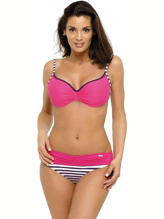 Marko Bikini Set Bra & Slip Bottom Fuchsia