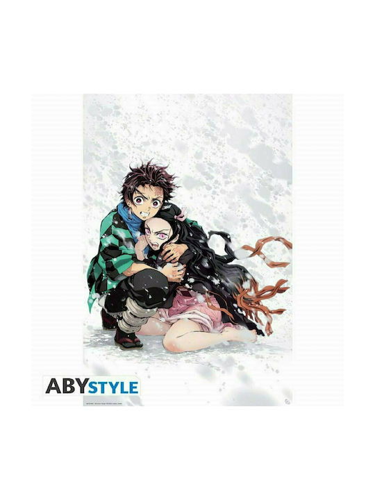 Abysse Afiș Kimetsu no Yaiba - Tanjiro & Nezuko 61x92cm