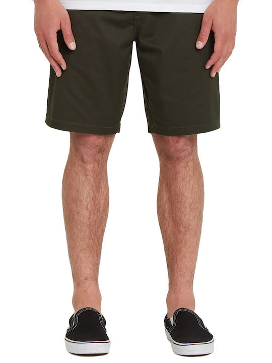 Volcom Frickin Ανδρική Βερμούδα Χακί