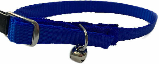 Pet Camelot 4501 Cat Collar with Bell Blue