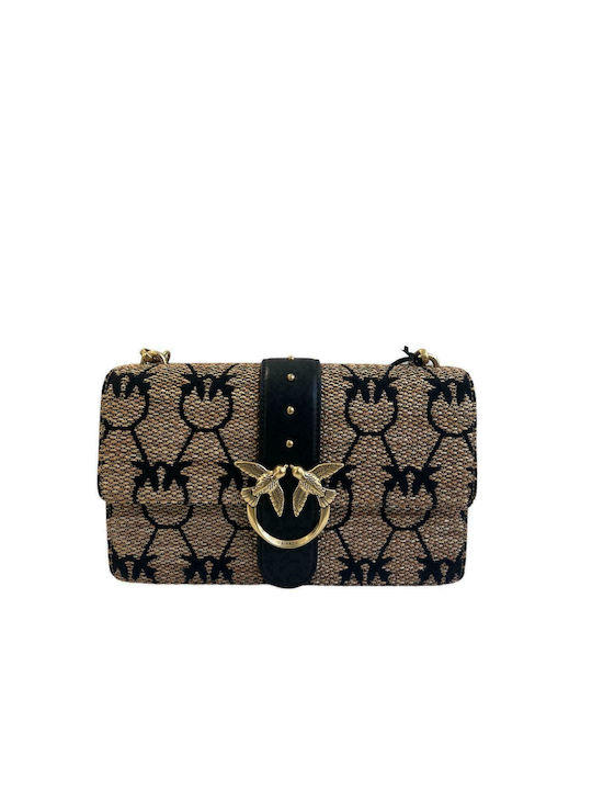 Pinko Love Classic Icon Summer Monogram Flap Bag
