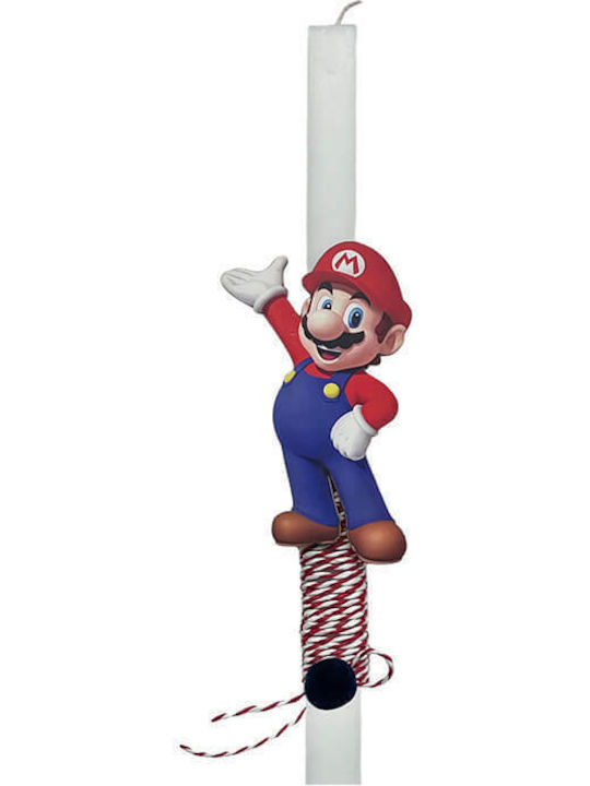 Easter Candle Super Mario Square Handmade