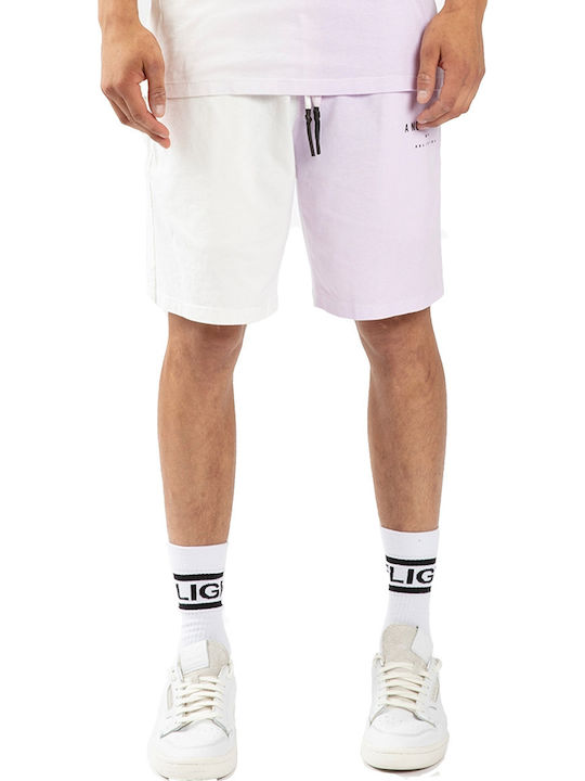 Religion Sportliche Herrenshorts White / Light Blue