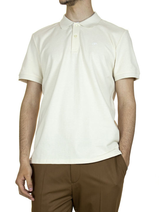 Tom Tailor Basic Polo Short Sleeve Blouse Beige...
