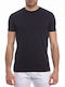 Emporio Armani T-shirt Bărbătesc cu Mânecă Scurtă Albastru marin