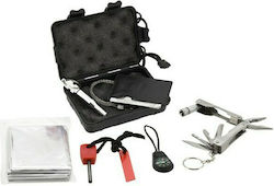 Cattara SOS Survival Case with Whistle and Sparkler