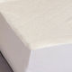 Melinen Protective Cover Semi-double Waterproof with Skirt White 120x200+40cm
