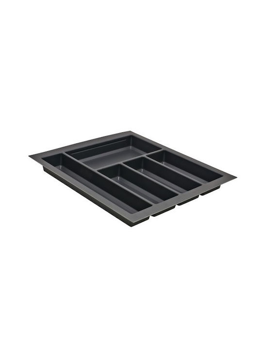 Agoform Drawer Cutlery Tray Plastic 24x48x6cm Grey