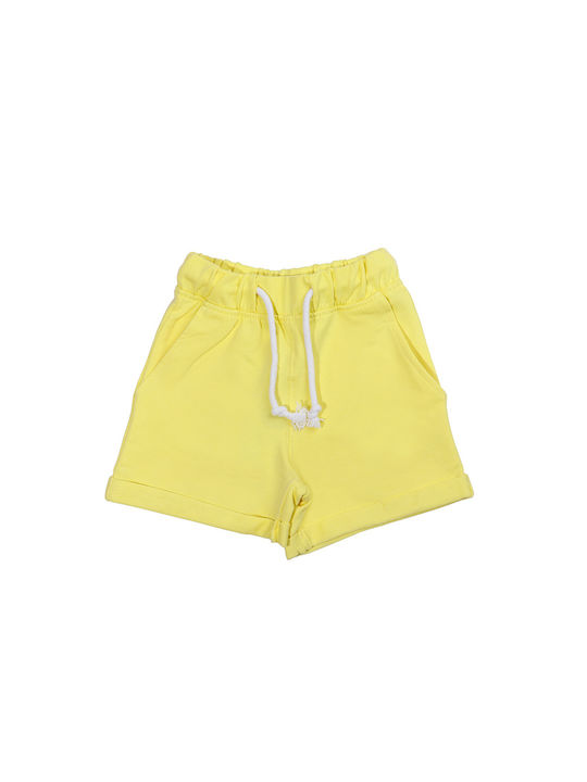 Funky Kids Shorts/Bermuda Fabric Yellow