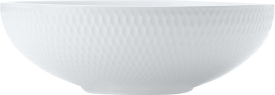 Maxwell & Williams Primavera Müslischüssel Rund aus Porzellan Weiß mit Durchmesser 16cm