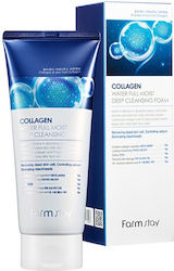 Farm Stay Collagen Water Full Moist Пяна Почистване на Лице 180мл