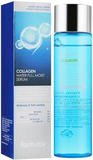 Farm Stay Collagen Water Full Moisturizing & Anti-aging Serum Face with Collagen 250ml