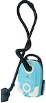 Hausberg HB-2004VR HB2004VR Vacuum Cleaner 700W Bagged 3lt Light Blue