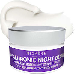 Biovene Αnti-aging & Moisturizing Night Cream Suitable for All Skin Types with Hyaluronic Acid 50ml