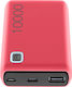 Cellular Line Essence Power Bank 10000mAh 12W w...