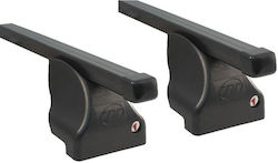 Cam Car Roof Bars Metallic for Renault Grand Modus 5D 5D 2008-2013 Black