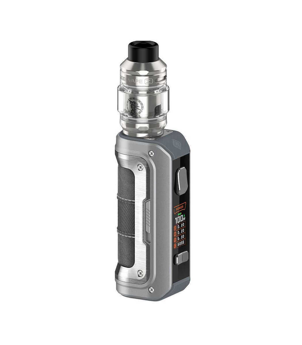 Geek Vape Aegis Max100 Silver Box Mod Kit 5.5ml Z Subohm 2021 Tank