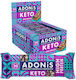 Adonis Keto High Protein Riegel mit 10.2gr Protein & Geschmack Haselnuss-Knusper-Schokolade 45gr