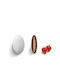 Confetti Crispo Ciocopassion in Form von Rund mit Geschmack von Blaubeere White 1000gr