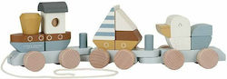 Little Dutch Slide Toy Sailors Bay made of Wood for 18++ Months