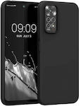 KWmobile Back Cover Σιλικόνης Black Matte (Redmi Note 11 / 11S)